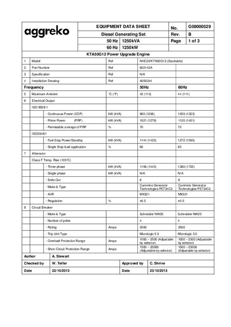 Pdf Equipment Data Sheet Maximiliano Filoso