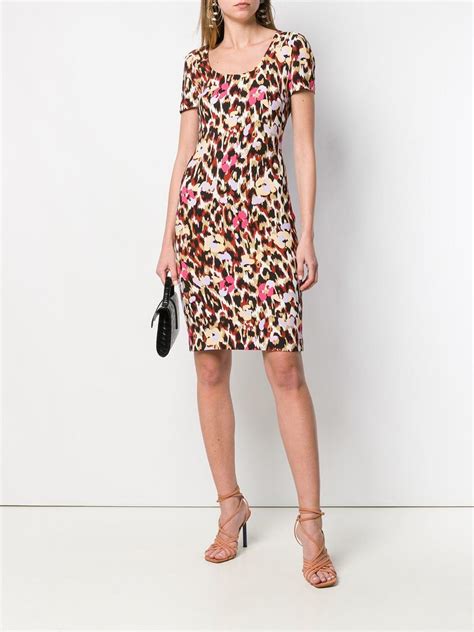 Maybe you would like to learn more about one of these? Roberto Cavalli Synthetic Leopard Print Dress in Red - Lyst