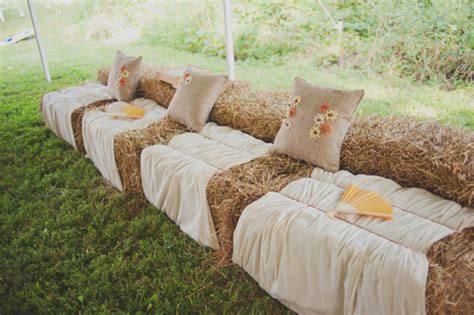 Juneberry Lane Hay Bale Heaven Creative Seating On A Budget