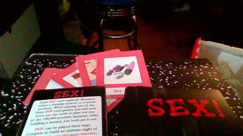 sex the card game novelty deck of cards for adults novelty etsy