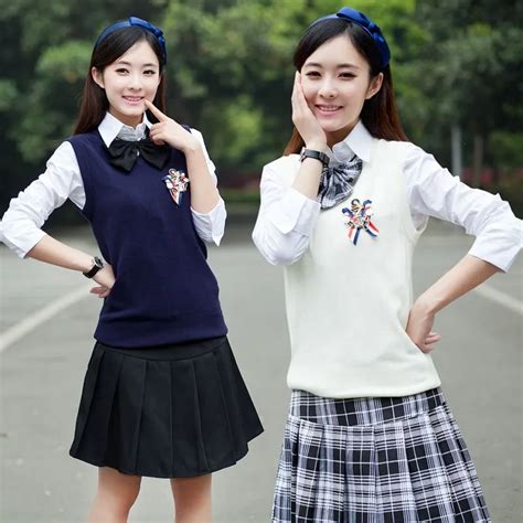 Girls School Uniform British Style Uniform School Uniform Sweater Work