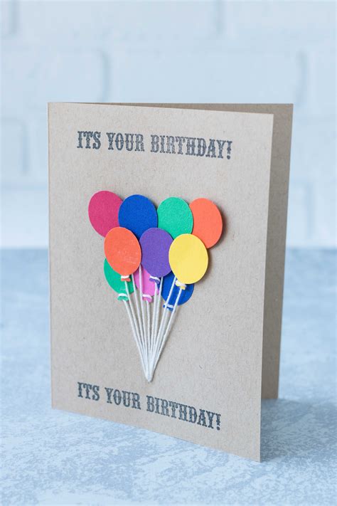 10 Simple Diy Birthday Cards 11 A Rose Clearfield