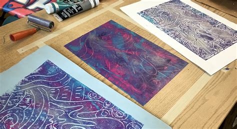 5 Different Ways To Try Monoprinting In The Art Room The Art Of
