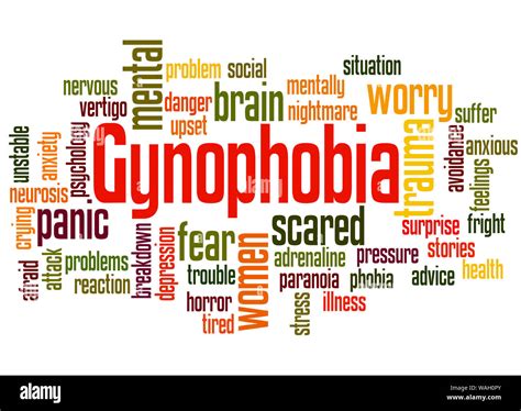 Fear Word Cloud Concept Afraid Hi Res Stock Photography And Images Alamy