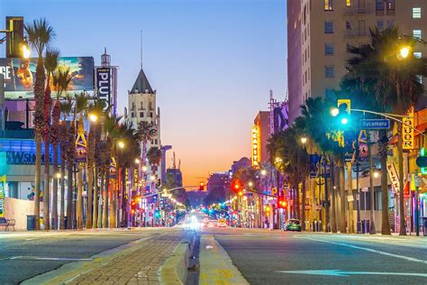 Hollywood Boulevard In Los Angeles The Citys Most Glamorous Street
