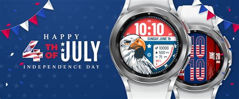 4th Of July Celebration Watch Faces For Apple Watch Samsung Gear S3