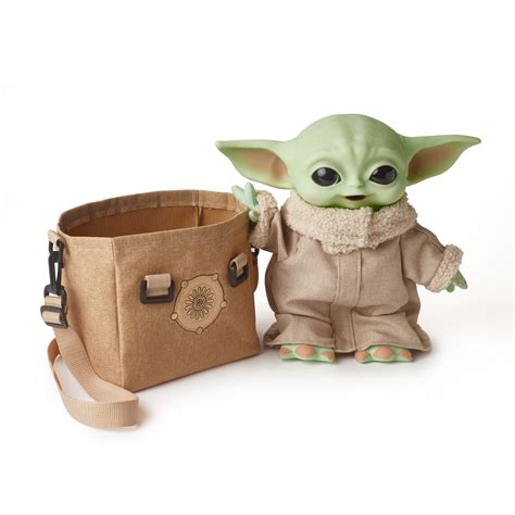 Star Wars The Child Plush Toy 11 In Yoda Baby In A Bag The Mandalorian