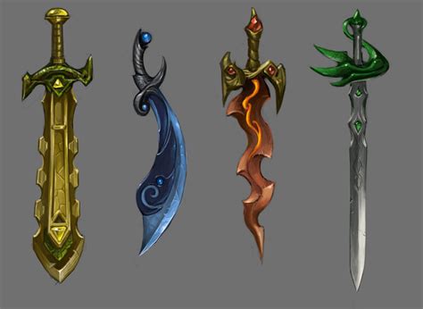 Swords Of Four Elements Arte Elemental Magia Elemental Elemental
