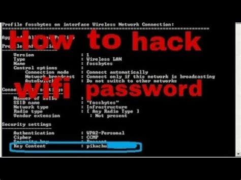 Type in there, the below given command. How to hack/see any wifi password using cmd in windows 7,8 ...