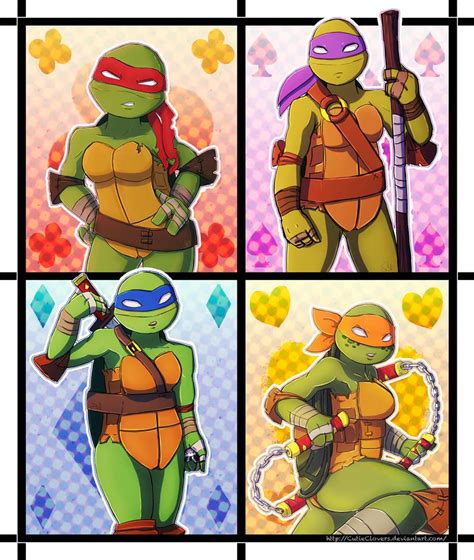 female tmnt by cutieclovers on deviantart ninja turtles art teenage mutant ninja turtles art