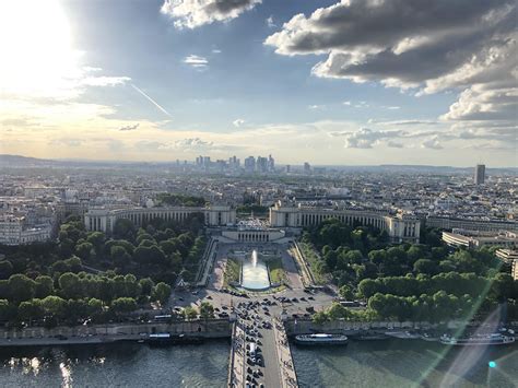 View From The Top Of The Eiffel Tower Rpics