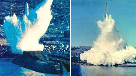 Check Out This Soviet Submarine Firing A Nuclear Ballistic Missile