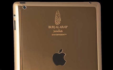 Burj Al Arab In Dubai Introduces Gold Plated Ipads For Guest Use Design Home