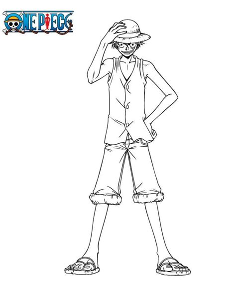 Printable One Piece Coloring Pages