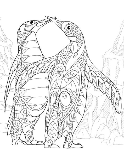 Check spelling or type a new query. Free Penguin coloring pages for Adults. Printable to ...