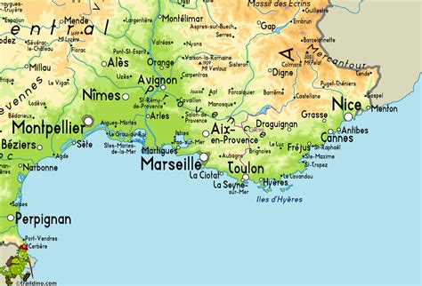 Map South Of France South Of France Pinterest Maps And France