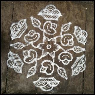 Kolangal/3 pulli sikku kolam/3 dots kolangal/கோலங்கள்/3 புள்ளி கோலங்கள். 13 by 7 Pulli Laddu Kolam for pongal ~ Rangoli designs