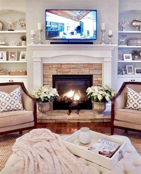 Decorating Ideas For Living Room With Fireplace Decoomo