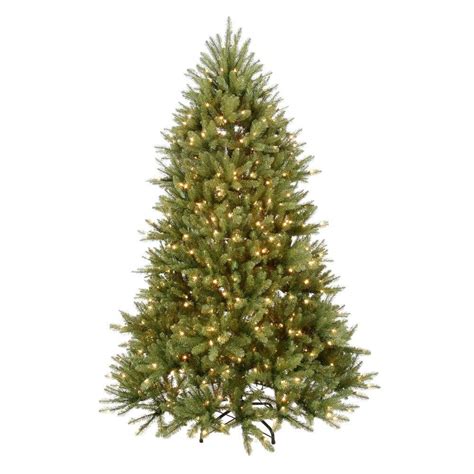Home Accents Holiday 75 Ft Pre Lit Dunhill Fir Hinged Artificial