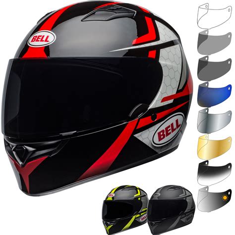Internal sun visor it is the black visor on the helmets that looks like sunglasses and they are provided with uv filters. Bell Qualifier Flare Motorcycle Helmet & Visor - Full Face ...