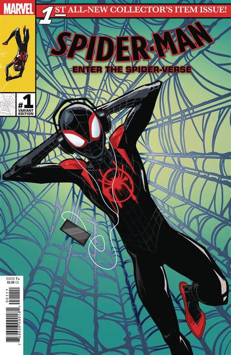 Spider Man Enter The Spider Verse 1 Animation Cover Fresh Comics