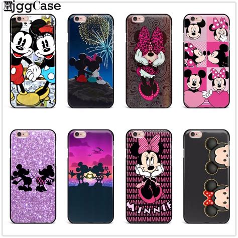Cute Couple Mickey Minnie Mouse Phone Case For Iphone X 6 6s 7 8 Plus 5