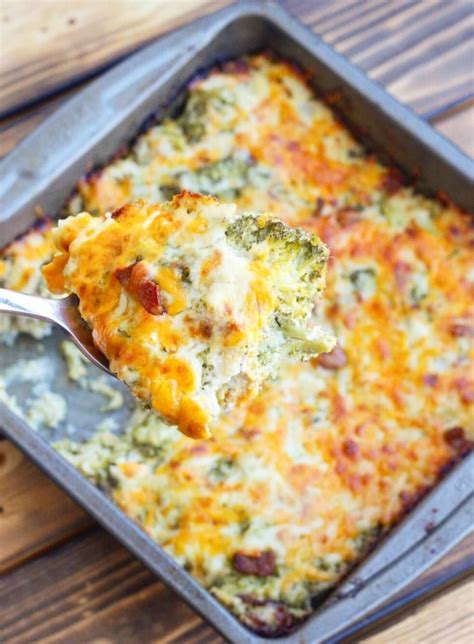 Drain and return to the skillet. Loaded Cauliflower and Broccoli Casserole - Easy and ...