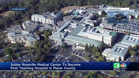 Sutter Roseville Medical Center To Become First Teaching Hospital In