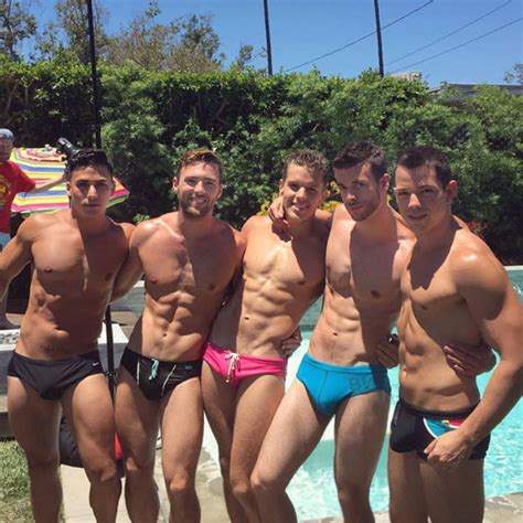 Speedo Pool Party Bisexual Dave