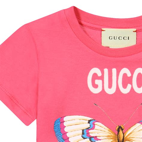 Gucci Baby Gucci Princess T Shirt In Pink Bambinifashioncom