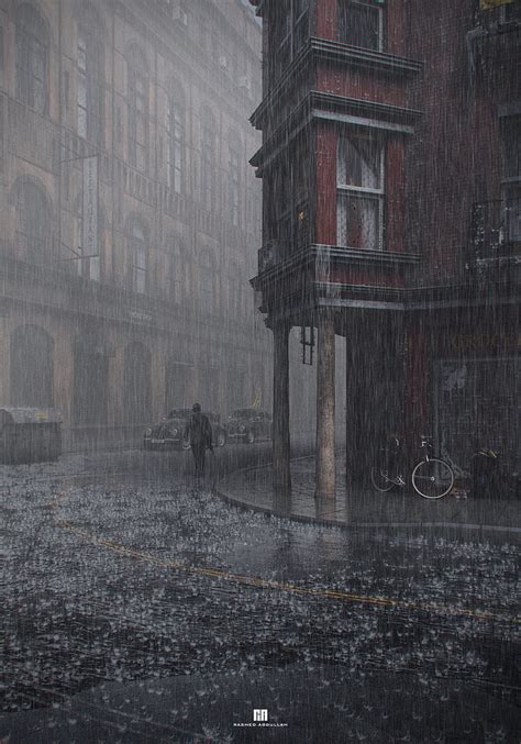 Rain City Wallpaper