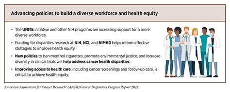 A Snapshot Of Us Cancer Health Disparities Aacr