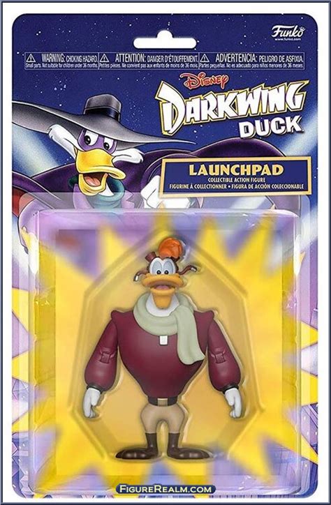 Launchpad Mcquack Darkwing Duck Disney Action Figures Funko