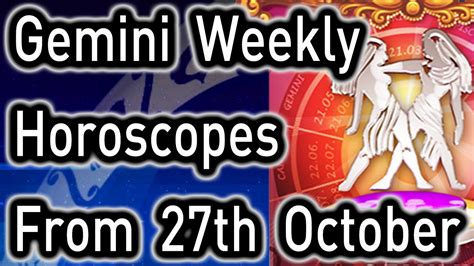 Gemini Weekly Horoscope From 27th October 2014 In English Prakash