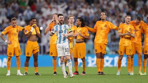 Messi Argentina Beat Netherlands On Penalties At World Cup