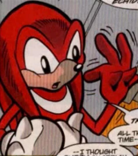 This What Knuckles Look Like Without His Gloves Rsonic