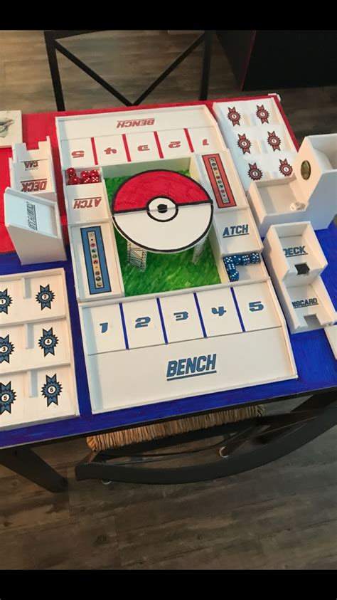 Pokémon Tcg Table Pokemon Card Game Pokemon Diy Card Game Table