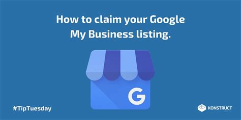 Claiming your business on google makes it easy for consumers to find your products and services and see what people are saying about your business. How to Claim Your Google My Business Listing | Konstruct ...