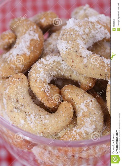 Traditional austrian christmas cookies rolled by my talented american guests #😍 #foodculturevienna… • Austrian Christmas Cookies Vanilla Stock Image - Image of sweet, background: 22519147