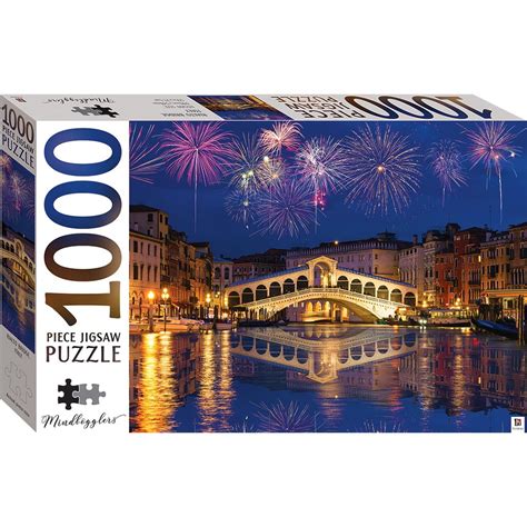 1000 Piece Jigsaw Puzzle Rialto Bridge Venice Italy Shopee Malaysia