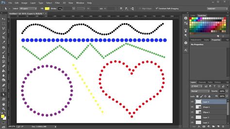 Drawing or editing an image in photoshop can be overwhelming with the number of available options. How to Make Dotted Lines in Adobe Photoshop - YouTube