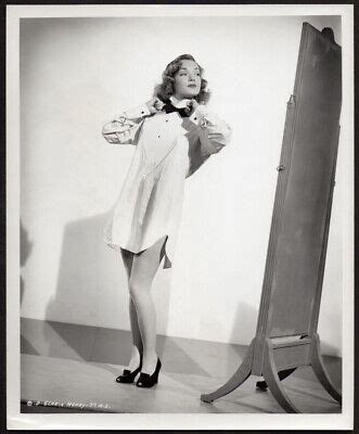 GLORIA HENRY Sexy Leggy Actress At Mirror ORIG PHOTO Stamped Coburn