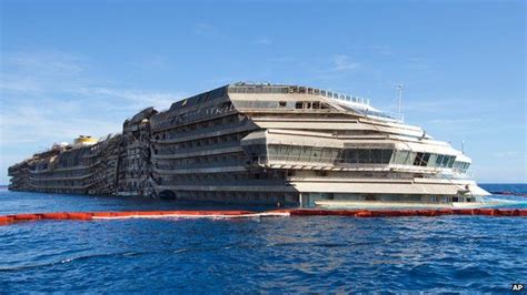 Italys Costa Concordia Wreck To Be Moved In June Bbc News