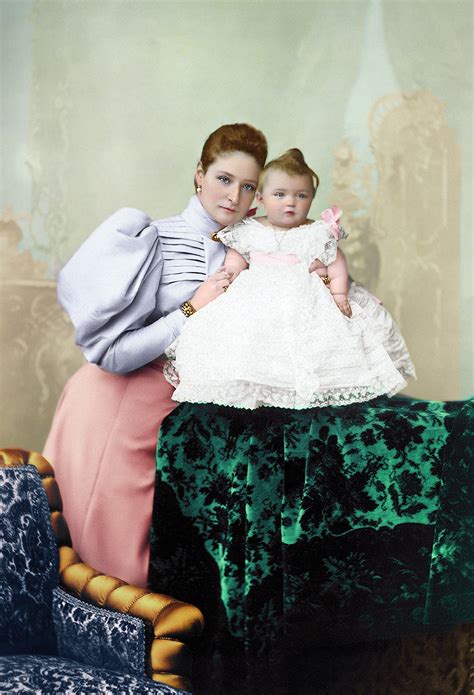 Empress Alexandra With Grand Duchess Olga By Alixofhesse On Deviantart