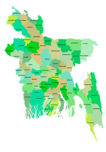 Districts Bangladesh About BANGLADESH
