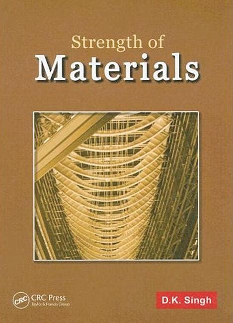 Strength Of Materials 1st Edition Hardback Routledge