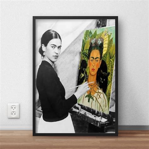 Frida Kahlo Art Print Frida Kahlo Print Photography Frida Etsy