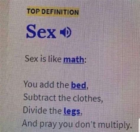 Sex Is Like Math 9gag