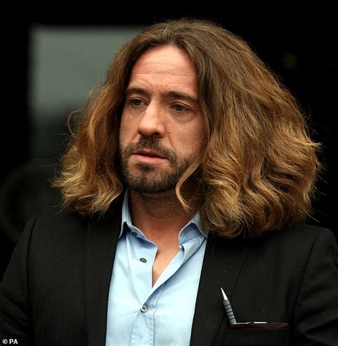 shamed comedian justin lee collins is seen in public for first time in four years daily mail