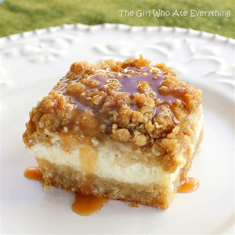 .deen apple butter recipes on yummly | marinated pork and spicy apple butter sandwiches, apple butter anniversary cake, apple butter anniversary cake. My Favorite Things: Amazing Caramel Apple Cheesecake Bars ...